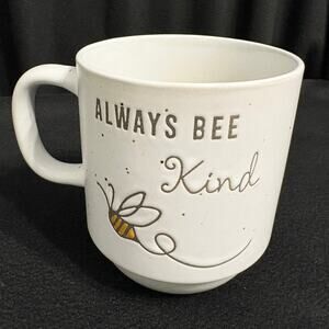 Cooksmart Bumble Bees Barrel Mug - 'ALWAYS BEE Kind'